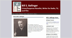 Desktop Screenshot of billsballinger.com